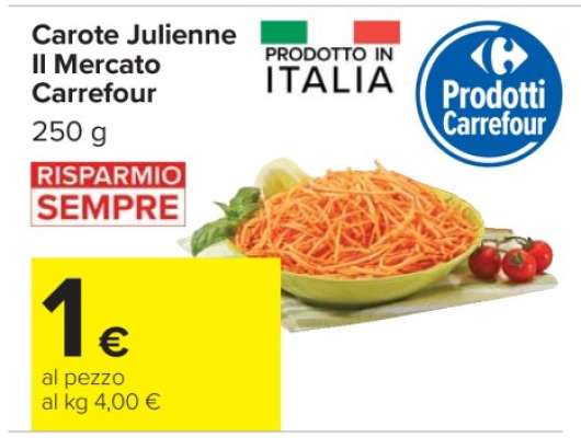 Carote Julienne Il Mercato Carrefour