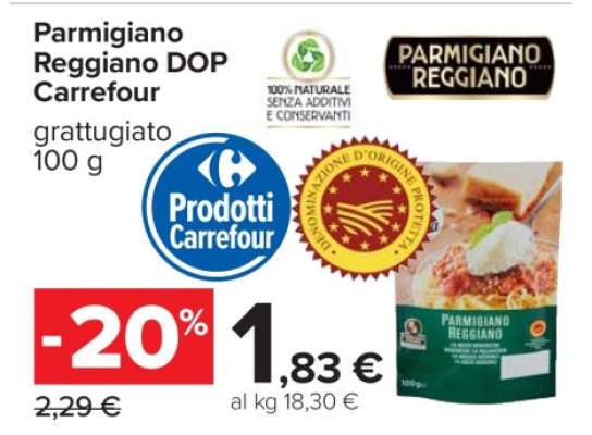 Parmigiano Reggiano DOP Carrefour