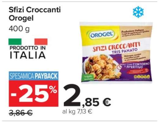 Sfizi Croccanti Orogel