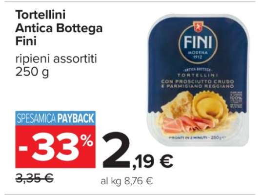 Tortellini Antica Bottega Fini