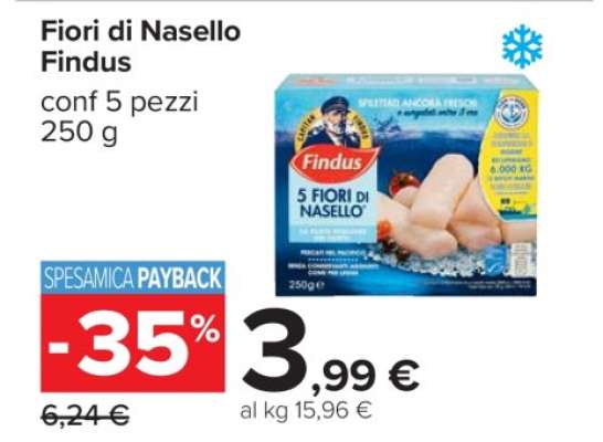 FIORI DI NASELLO FINDUS