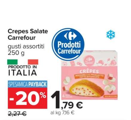 Crepes Salate Carrefour