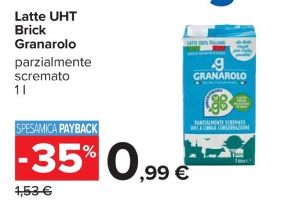 Latte UHT Brick Granarolo