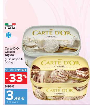 Carte D’Or Classic Algida