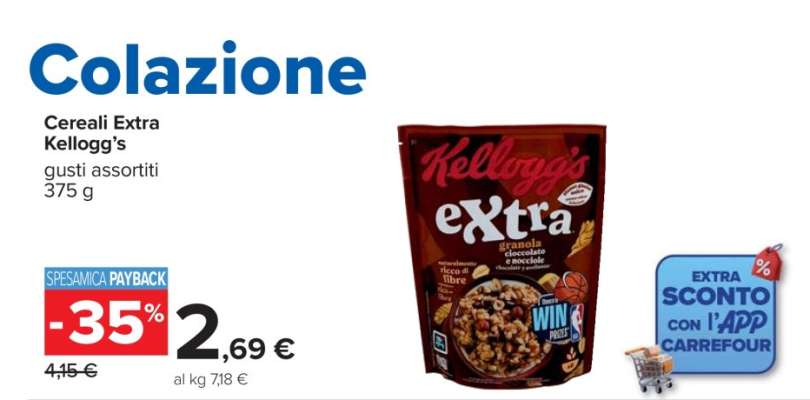 Cereali Extra Kellogg's