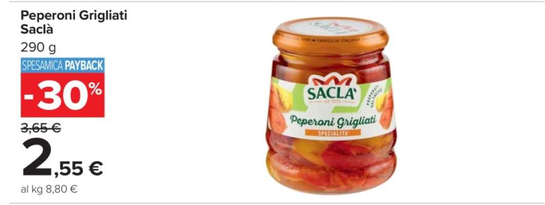 Peperoni Grigliati Saclà