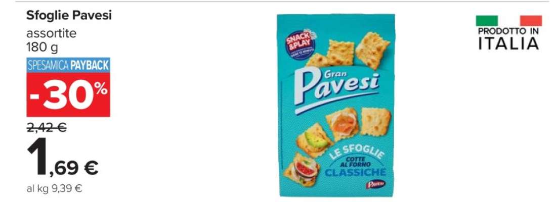 Sfoglie Pavesi
