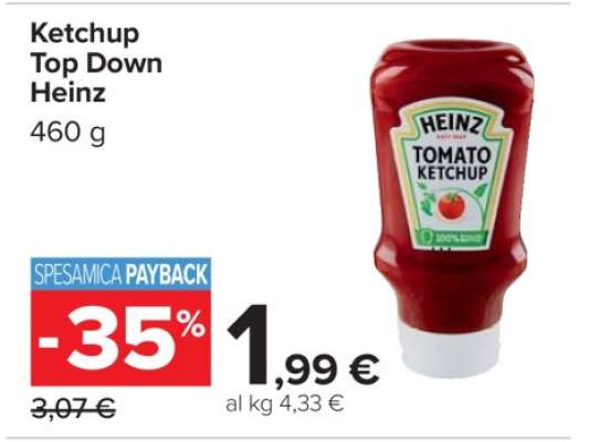 Ketchup Top Down Heinz