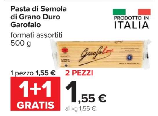 Pasta di Semola di Grano Duro Garofalo