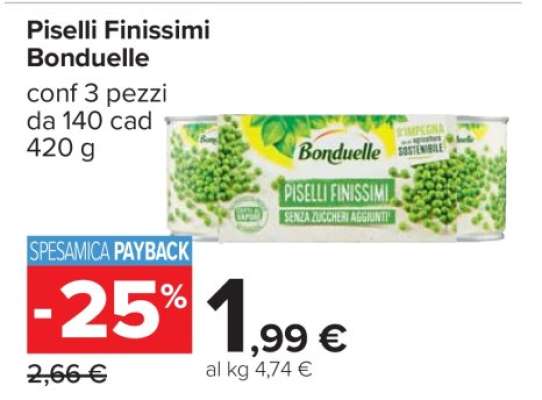 Piselli Finissimi Bonduelle