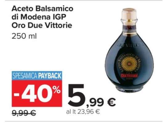 Aceto Balsamico di Modena IGP Oro Due Vittorie