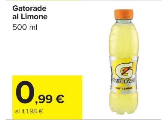 Gatorade al Limone