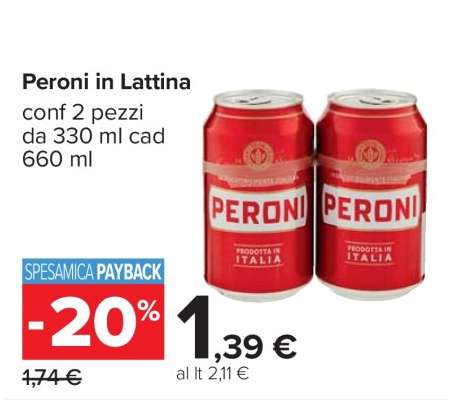 Peroni in Lattina
