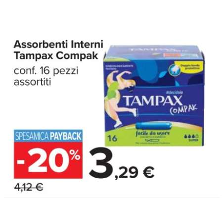 Assorbenti Interni Tampax Compak