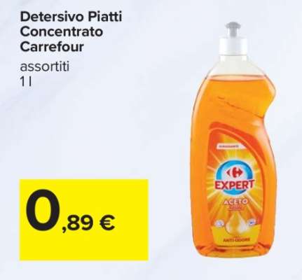 Detersivo Piatti Concentrato Carrefour