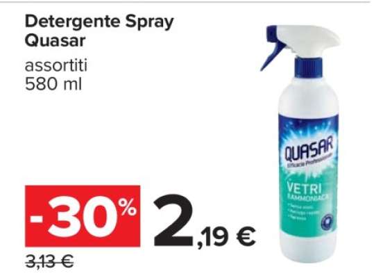 Detergente Spray Quasar