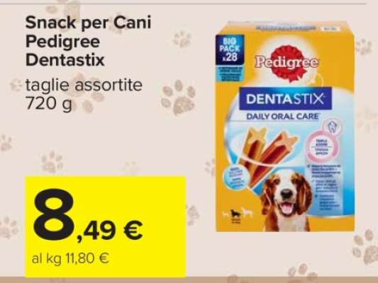 Snack per Cani Pedigree Dentastix