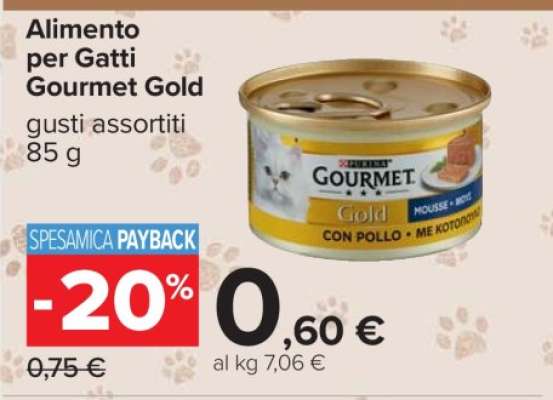 Alimento per Gatti Gourmet Gold
