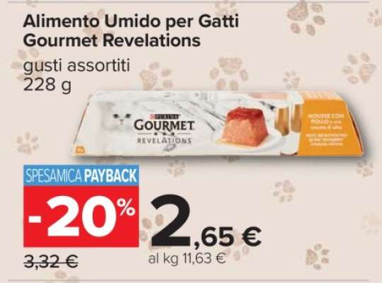 Alimento umido per gatti Gourmet Revelations