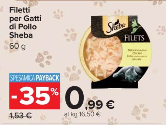 Filetti per Gatti di Pollo Sheba