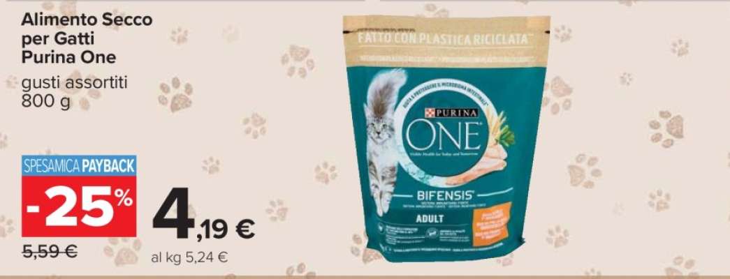 Alimento Secco per Gatti Purina One