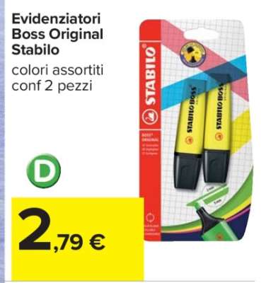 Evidenziatori Boss Original Stabilo