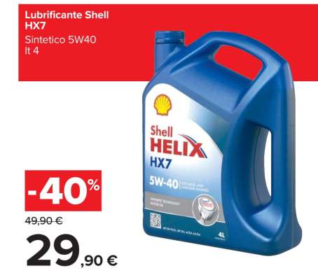 Lubrificante Shell HX7