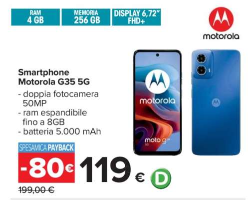 Smartphone Motorola G35 5G