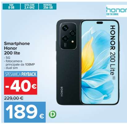 Smartphone Honor 200 lite