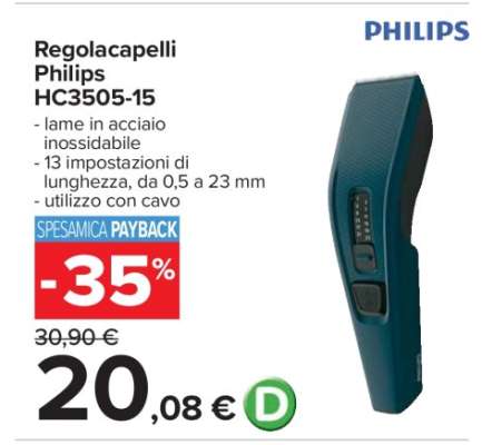 Regolacapelli Philips HC3505-15