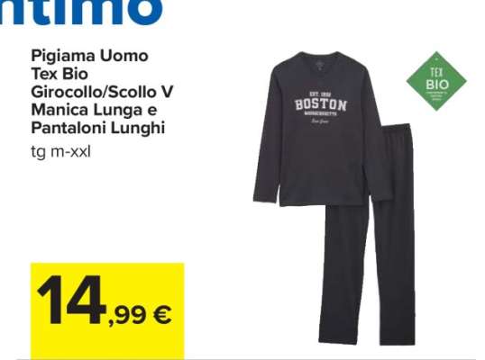Pigiama Uomo Tex Bio