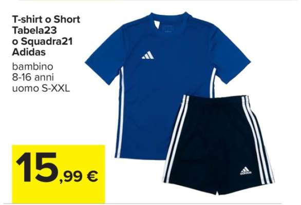 T-shirt o Short Tabela23 o Squadra21 Adidas