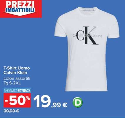 T-Shirt Uomo Calvin Klein