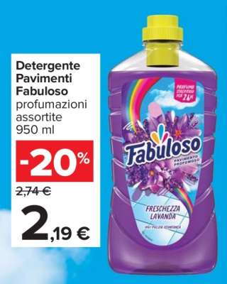 Detergente Pavimenti Fabuloso