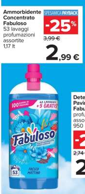 Ammorbidente Concentrato Fabuloso
