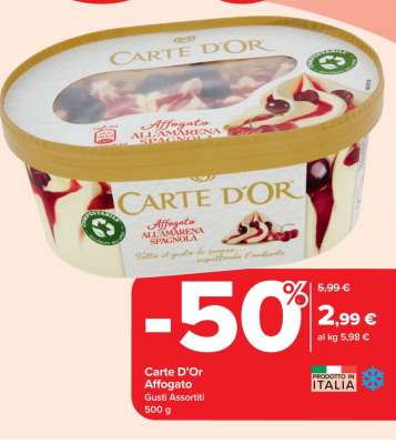 Carte d’Or Affogato
