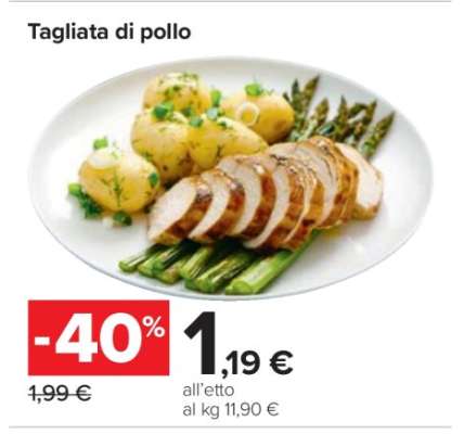 Tagliata di Pollo