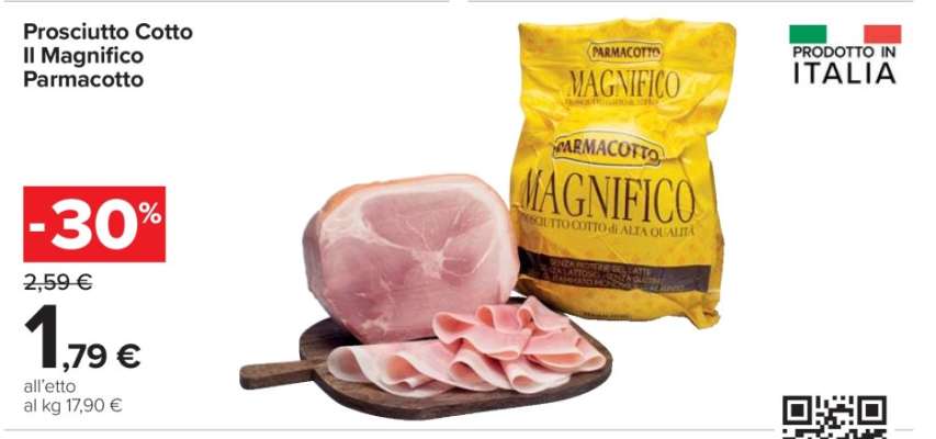 Prosciutto Cotto Il Magnifico Parmacotto