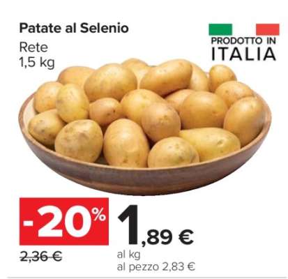 Patate al Selenio