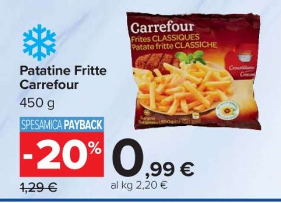 Patatine Fritte Carrefour