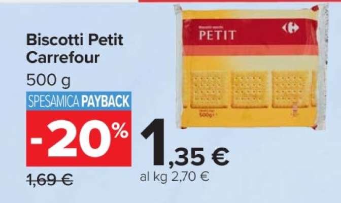 Biscotti Petit Carrefour