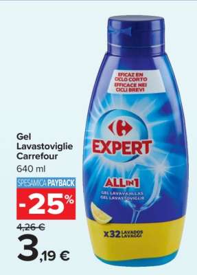 Gel Lavastoviglie Carrefour