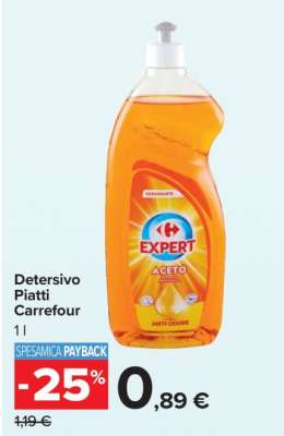 Detersivo Piatti Carrefour