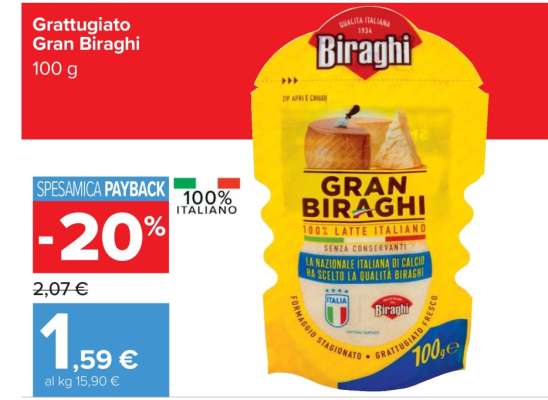 Grattugiato Gran Biraghi