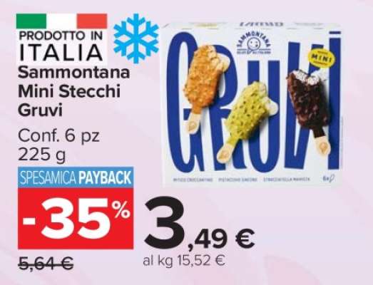 Sammontana Mini Stecchi Gruvi