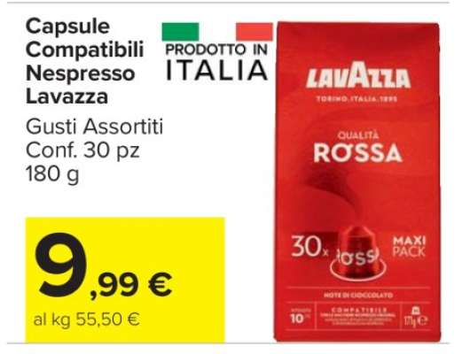Capsule Compatibili Nespresso Lavazza
