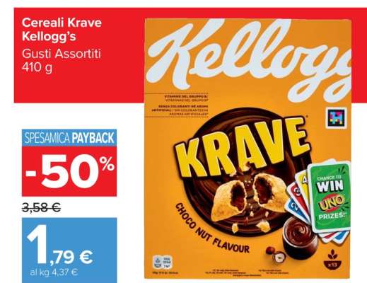 Cereali Krave Kellogg's