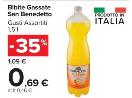 Bibite Gassate San Benedetto