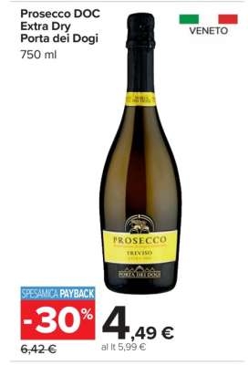 Prosecco DOC Extra Dry Porta dei Dogi