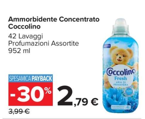 Ammorbidente Concentrato Coccolino